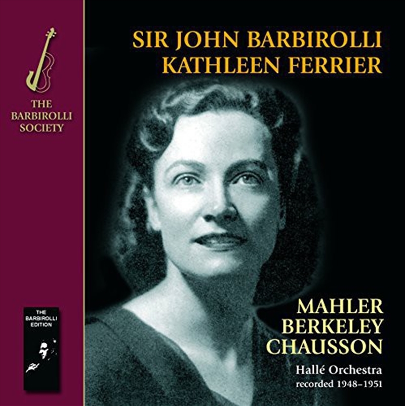 Mahler Berkeley Chausson- Kindertotenl/Product Detail/Classical