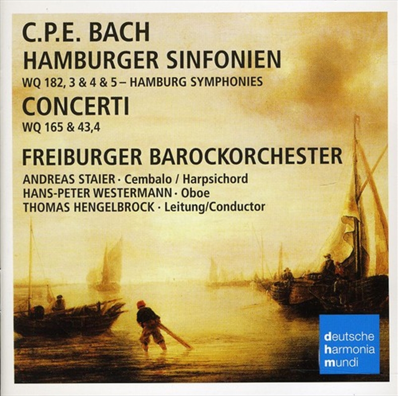 Bach C.P.E- Hamburger Sinfonien / Concerti/Product Detail/Classical