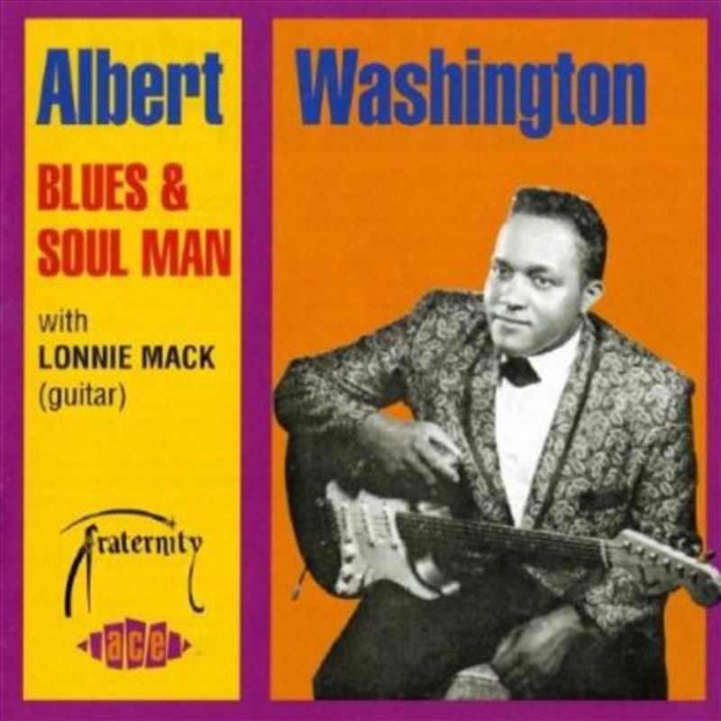 Albert Washington Blues & Soul Man/Product Detail/Blues