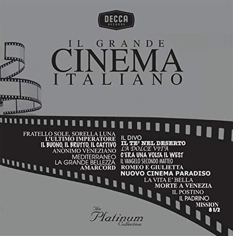 Il Grande Cinema Italiano- The Platinum Collection / Various/Product Detail/Soundtrack