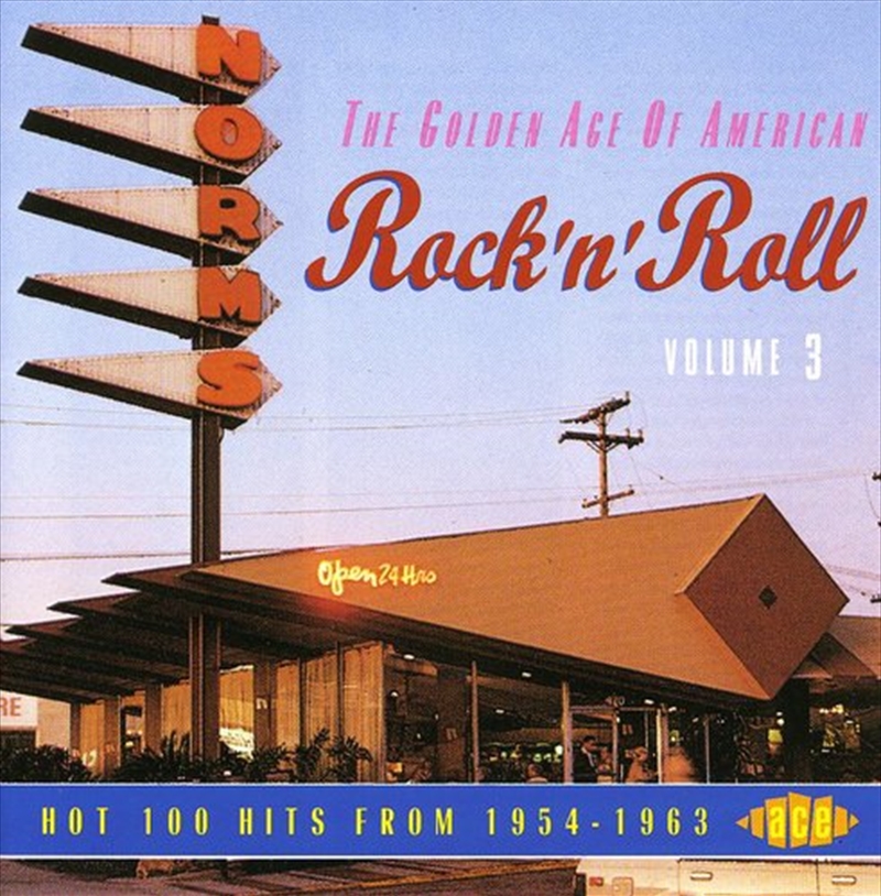 Golden Age of American Rock N Roll 3  Hot 100 Hits From 1954-1963/ Various/Product Detail/Compilation