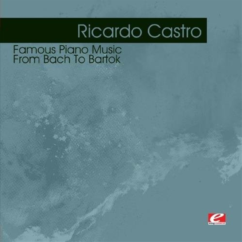 Famous Piano Music- From Bach to Bartok/Product Detail/Pop