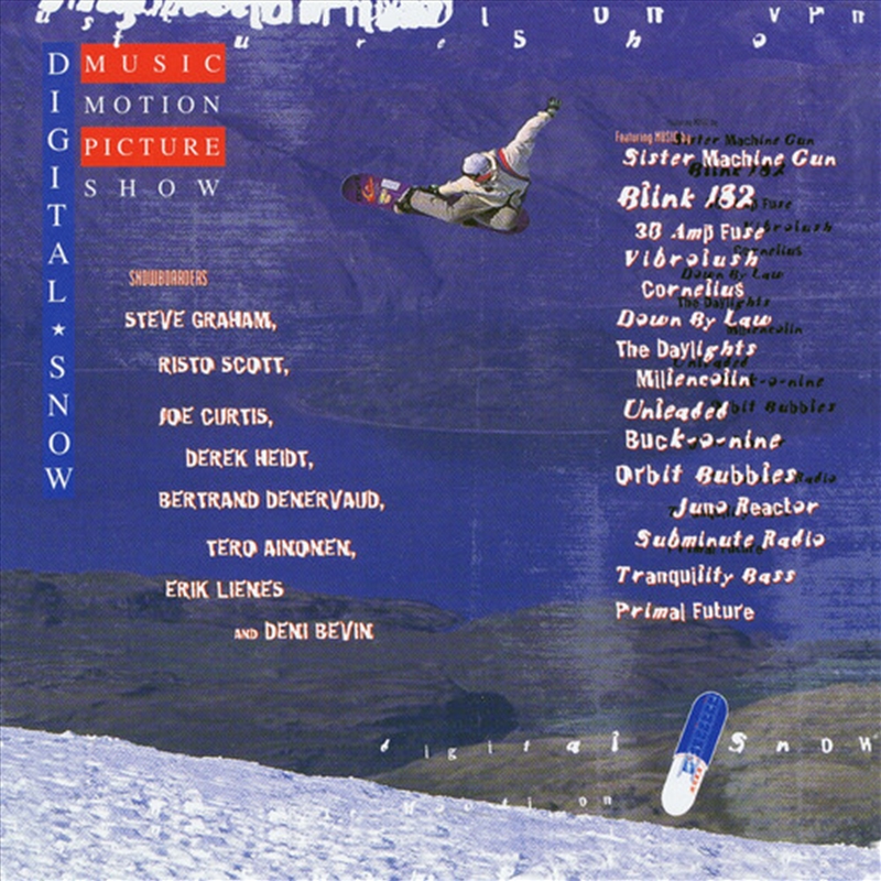Digital Snow- Music Motion Picture Show/Product Detail/Soundtrack