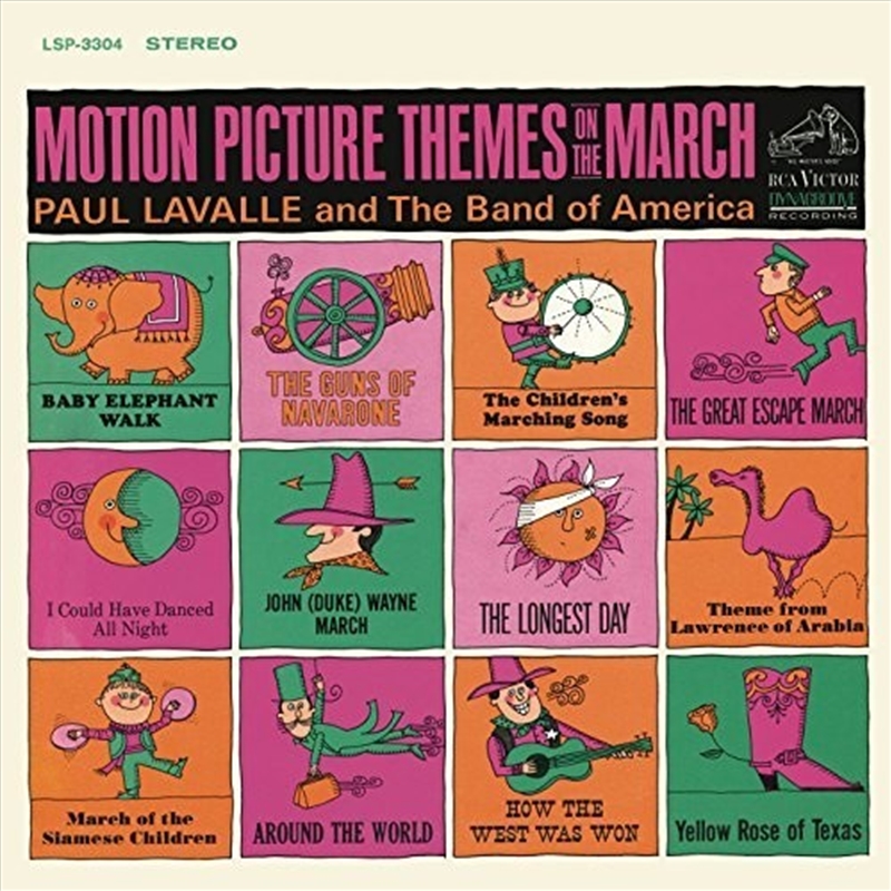 Motion Picture Themes On the March/Product Detail/Classical