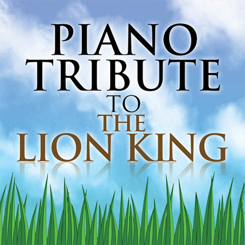 Piano Tribute to The Lion King/Product Detail/Soundtrack