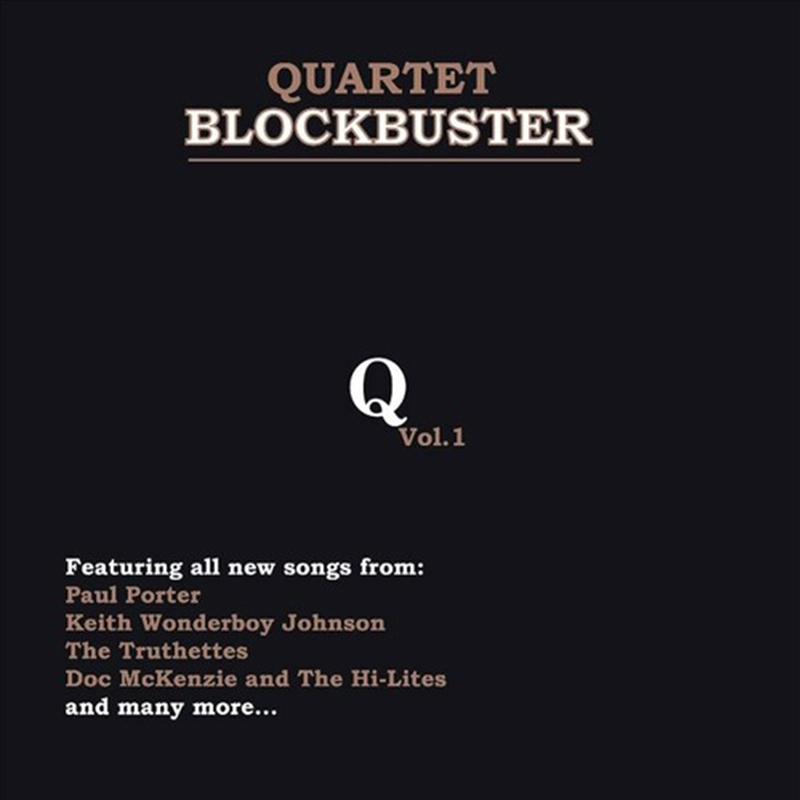 Quartet Blockbuster 1ious/Product Detail/Blues
