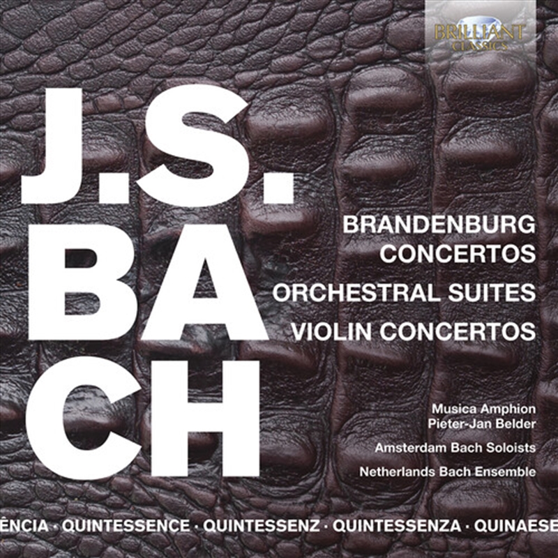 Quintessence Js Bach/Product Detail/Classical