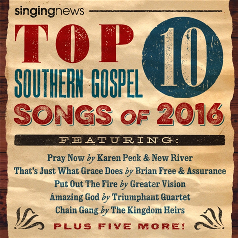 Singing News Top 10 Southern Gospel Songs/Product Detail/Soul