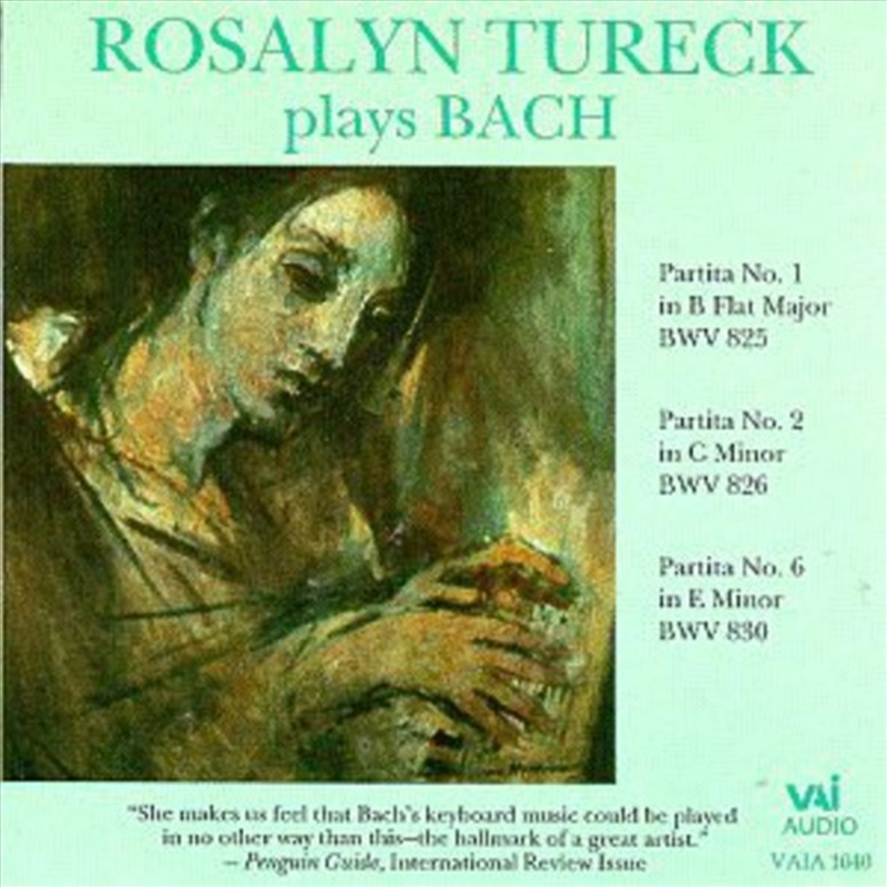 Rosalyn Tureck Plays Bach : Partitas 1,2,6/Product Detail/Classical