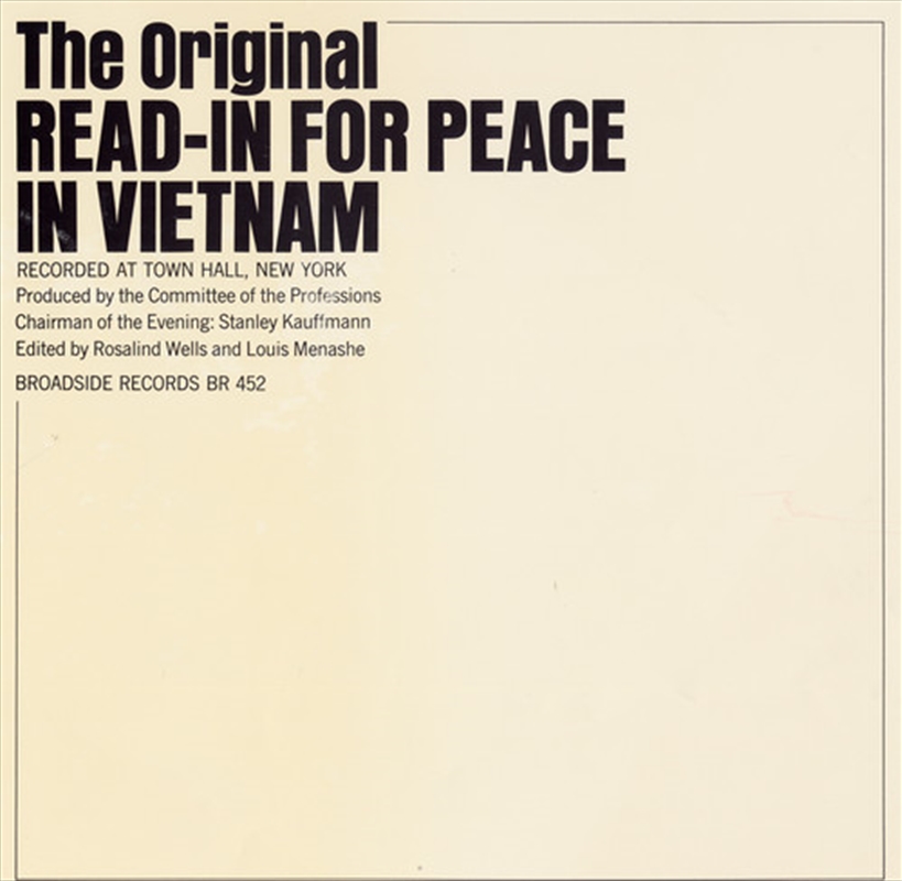Read In For Peace Vietnam / Va/Product Detail/Blues