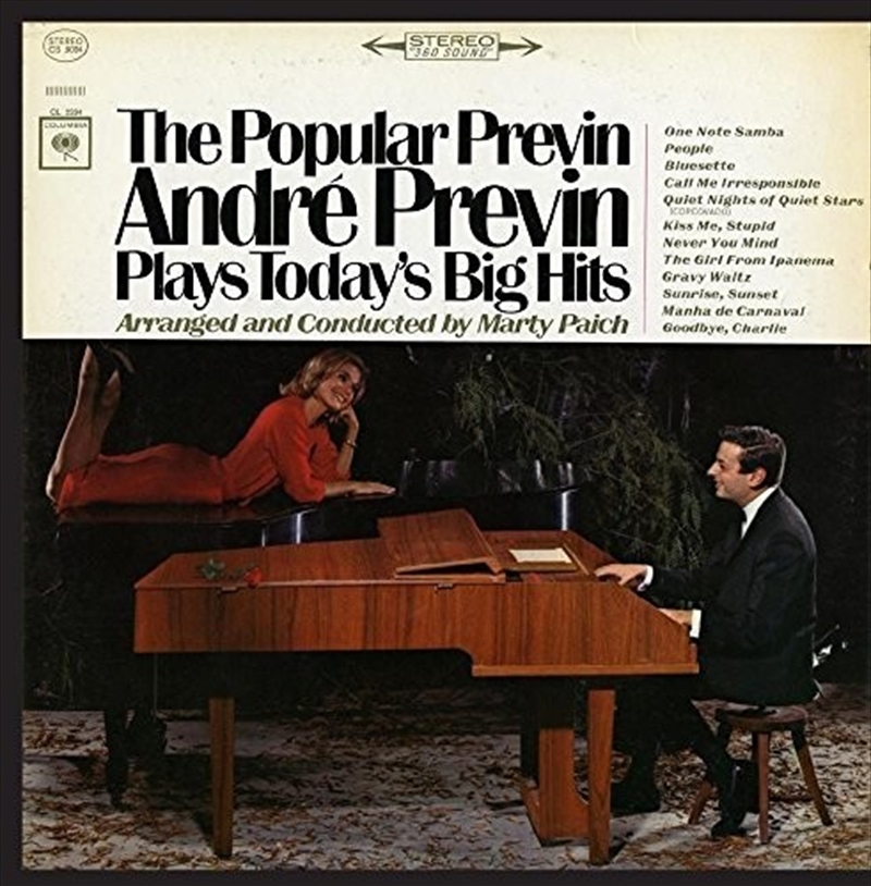 Popular Previn: Andre Previn Play's Today's Big/Product Detail/Classical