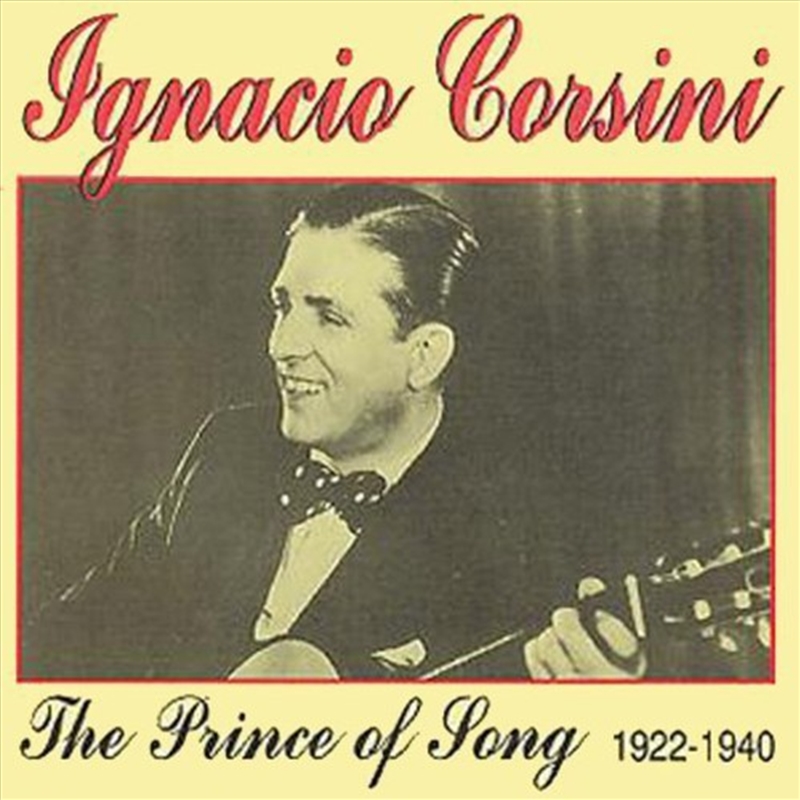 Prince Of Song 1922-1940/Product Detail/World