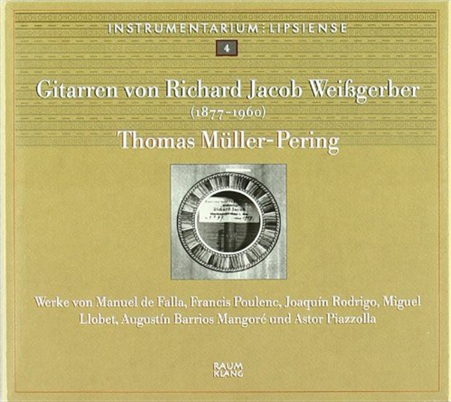 S Of Richard Jacob Weissgerber/Product Detail/Classical