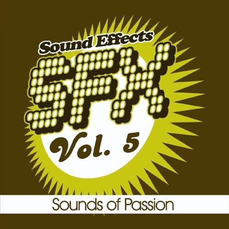Sfx V5 Sounds Of Passion/Product Detail/Soundtrack