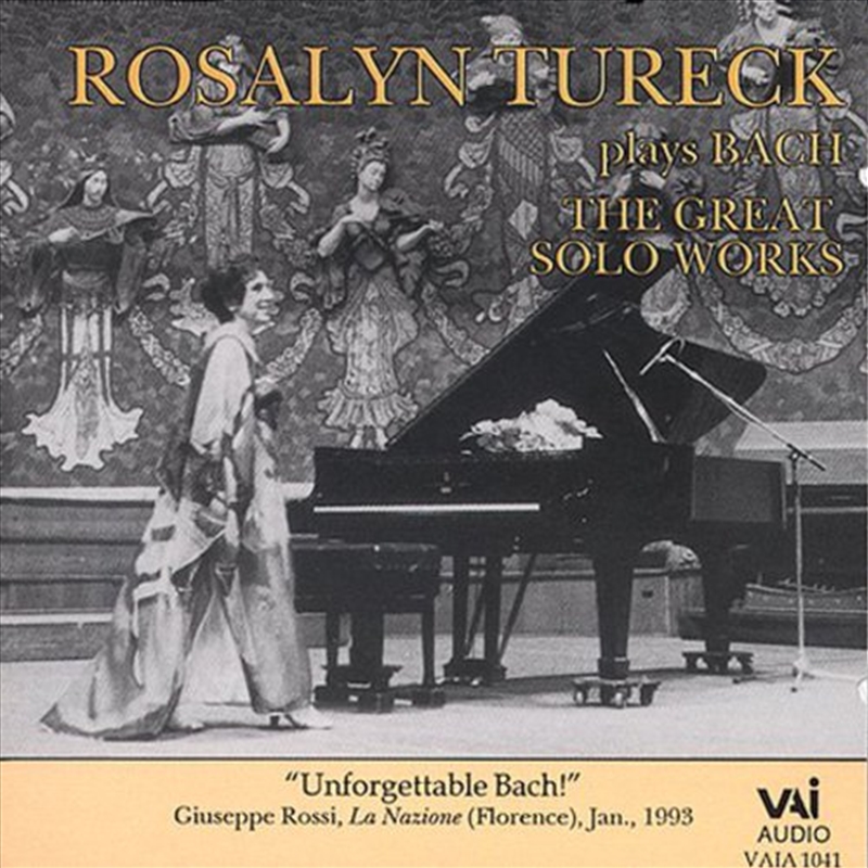 Rosalyn Tureck Plays Bach: Gre/Product Detail/Classical