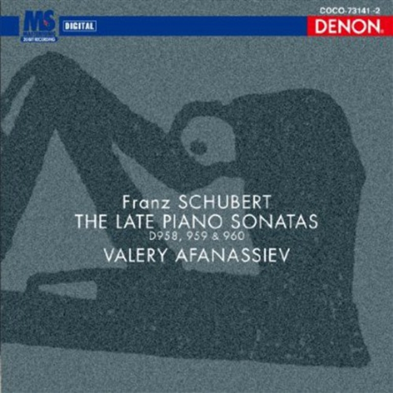 Schubert: Piano Sonata Nos. 19 20 21/Product Detail/Classical