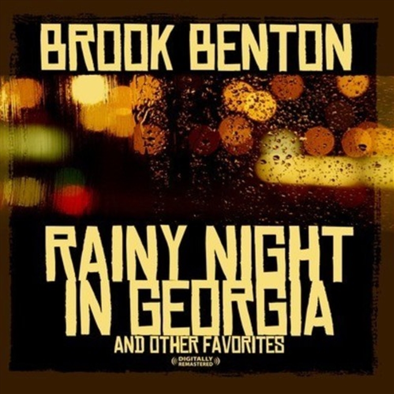 Rainy Night In Georgia & Other Favorites/Product Detail/Soul