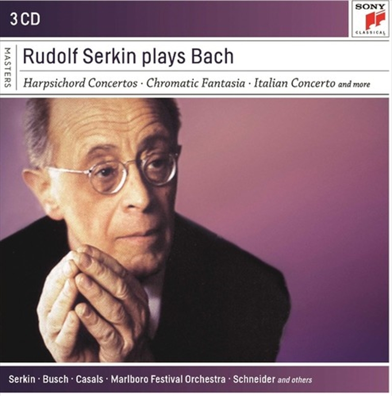 Rudolf Serkin Plays Bach/Product Detail/Classical