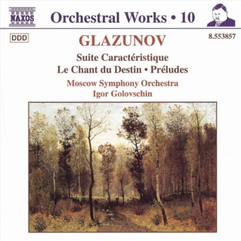 Glazunov: Chantdu Destin/Product Detail/Classical