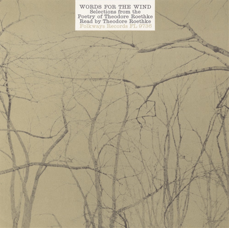 Words For The Wind: Poems Of Theodore Roethke/Product Detail/Specialist