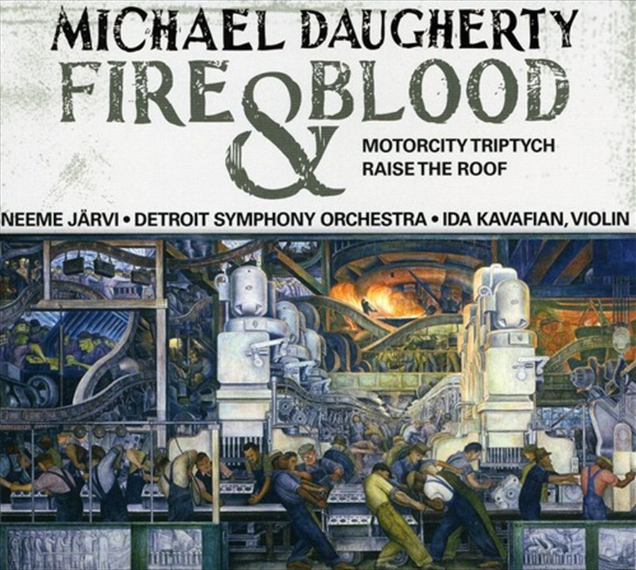 Daugherty: Fire & Blood/Product Detail/Classical