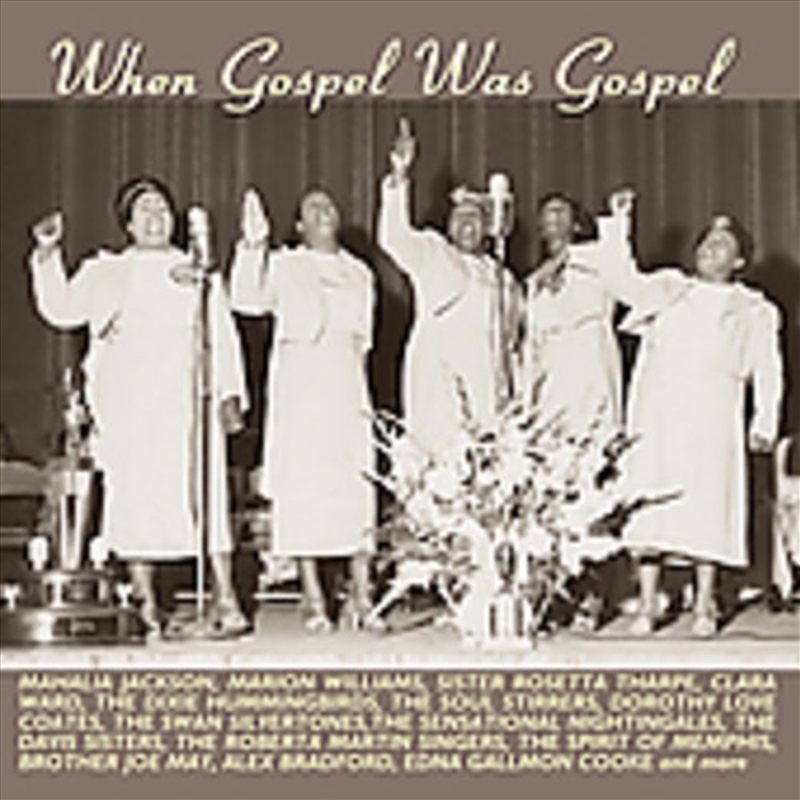 When Gospel Was Gospel/Product Detail/Blues