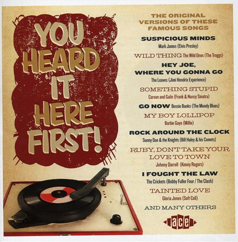You Heard It Here Firsti/Product Detail/Rock