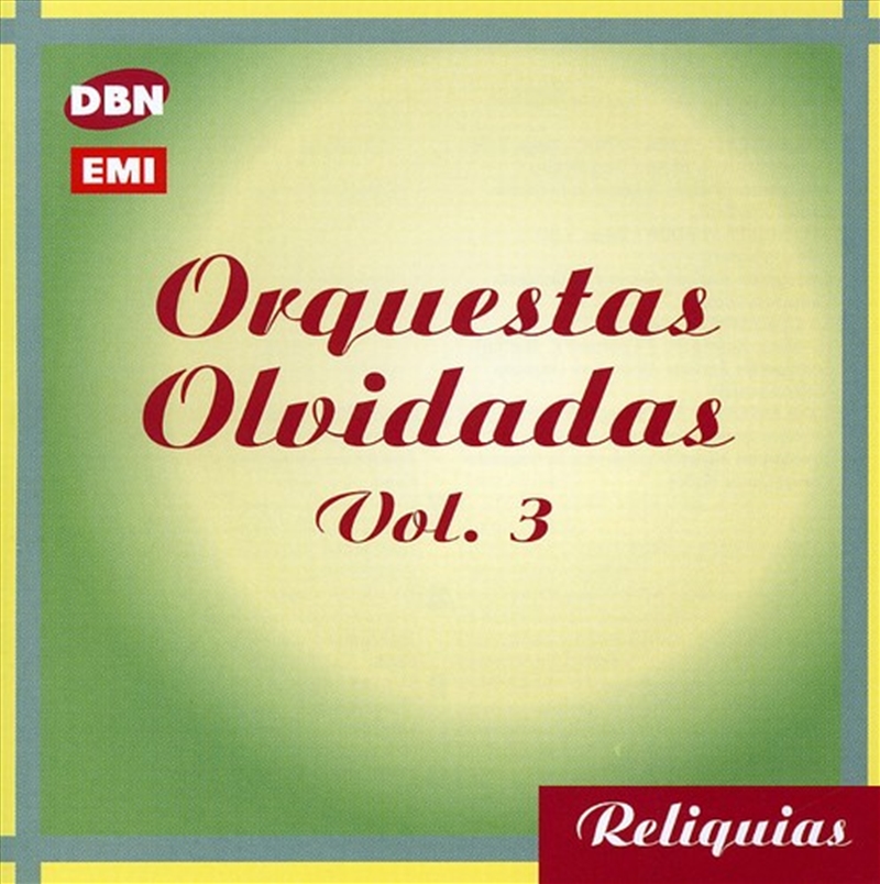 Vol. 3-Orquesta S Olvidadas/Product Detail/World