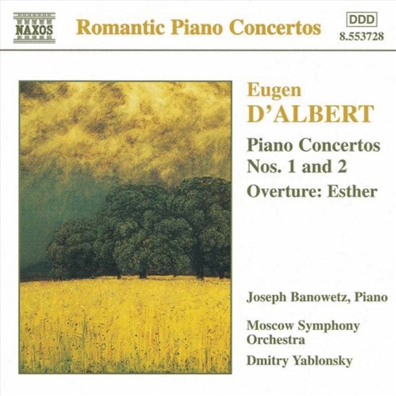 D Albert Piano Concerti Nos 1 & 2/Product Detail/Classical