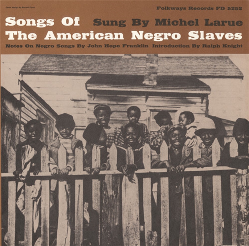 Songs Of The American Negro Slaves/Product Detail/World