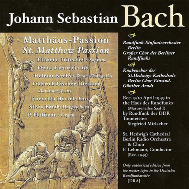 St Matthews Passion/Product Detail/Classical