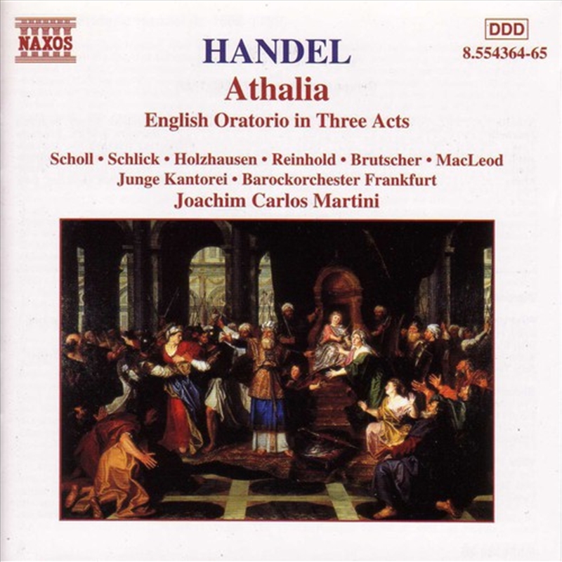 Handel: Athalia/Product Detail/Classical