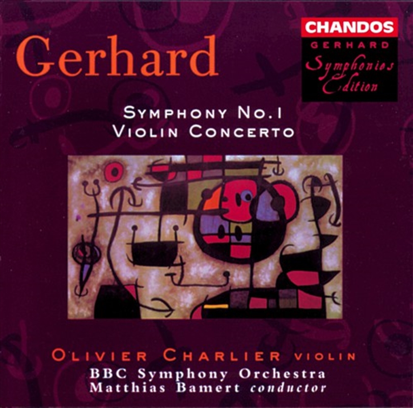 Gerhard: Symphony No 1/Product Detail/Classical