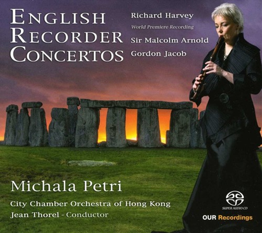 English Recorder Concertos/Product Detail/Classical