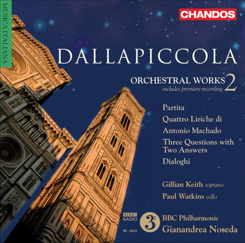 Dallapiccola: Orchestral Works/Product Detail/Classical
