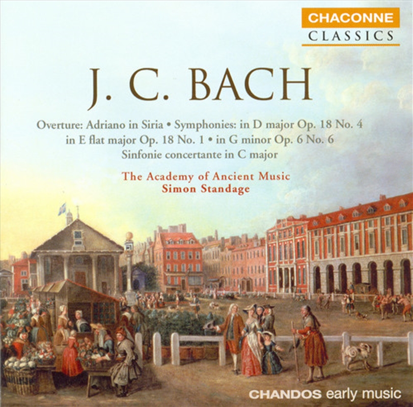 JC Bach: Overture and Symphonies/Product Detail/Classical