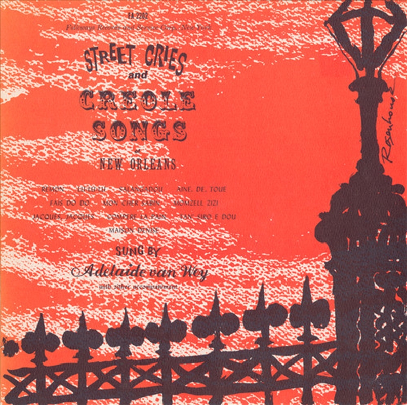 Street Cries And Creole Songs Of New Orleans/Product Detail/Jazz
