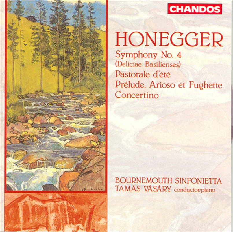 Honegger: Symphony No 4/Product Detail/Classical
