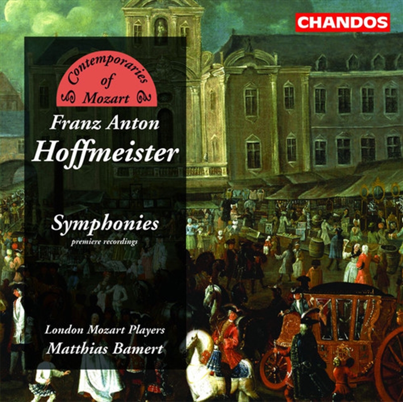 Hoffmeister: Symphonies/Product Detail/Classical
