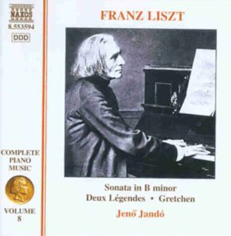 Liszt: Piano Music Vol 8/Product Detail/Classical