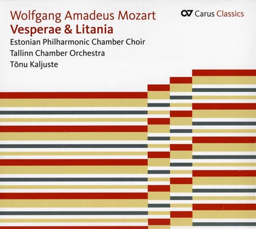 Vesperae And Litania/Product Detail/Classical