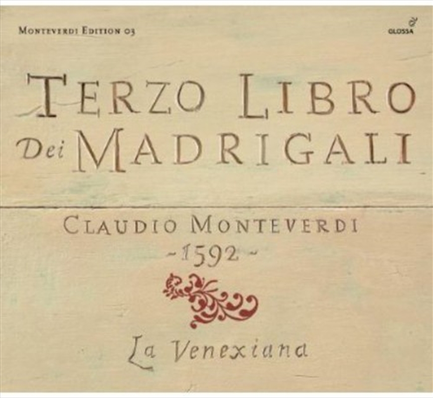 Terzo Libro Dei Madrigali/Product Detail/Classical