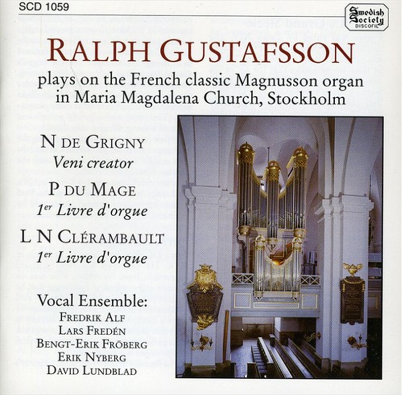 De Grigny/Mage/Clerambault/Product Detail/Classical