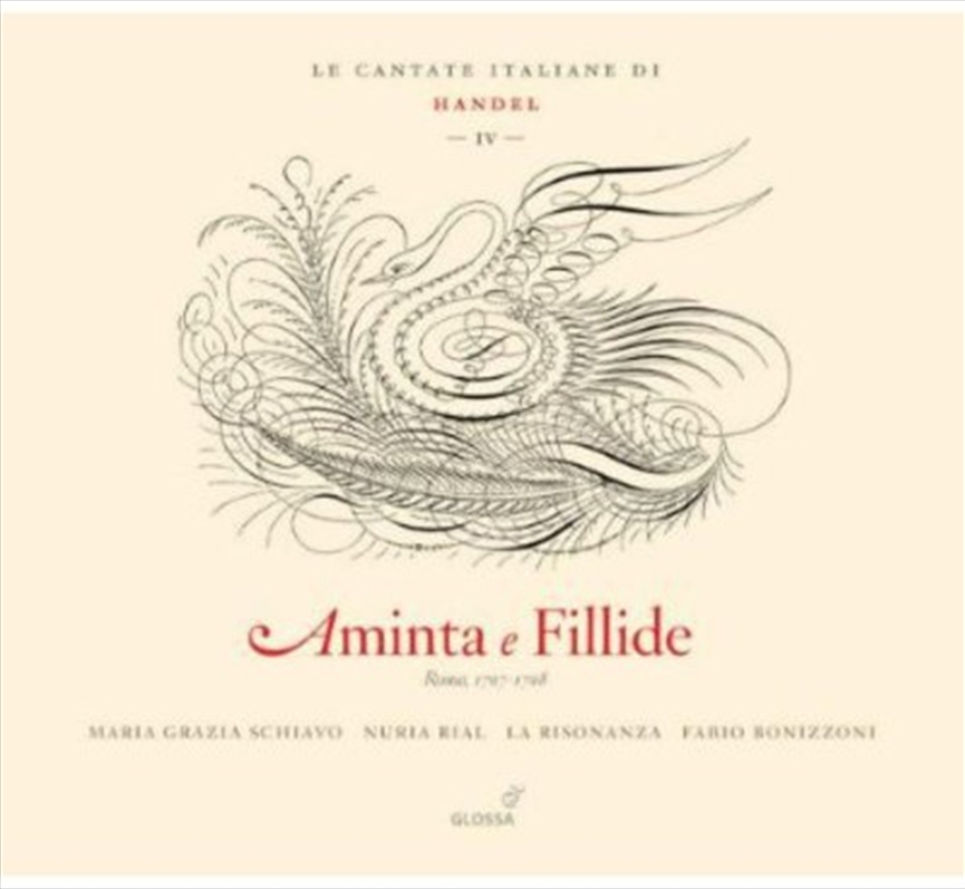 Handel: Aminta E Fillide Italian Cantats Vol 4/Product Detail/Classical