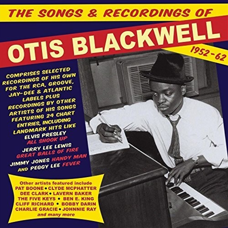 Songs & Recordings Of Otis Blackwell 1952-62/Product Detail/Blues