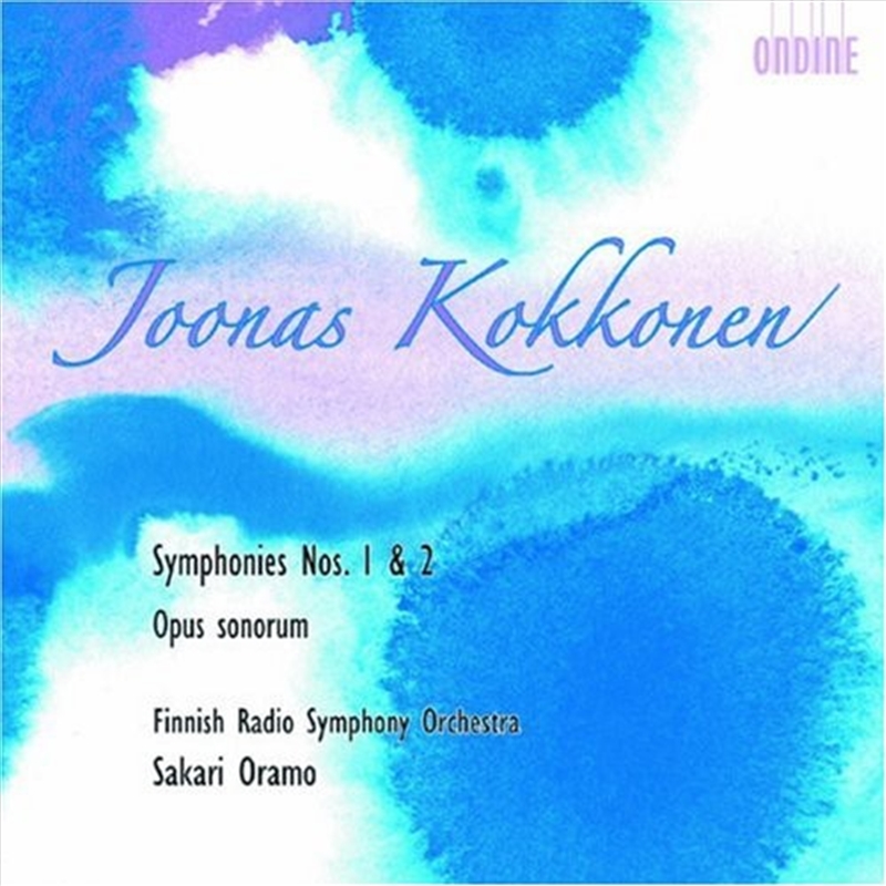 Symphonies 1 & 2 / Opus Sonorum/Product Detail/Classical