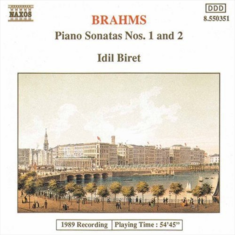 Brahms: Pno Son No1 And No2/Product Detail/Classical