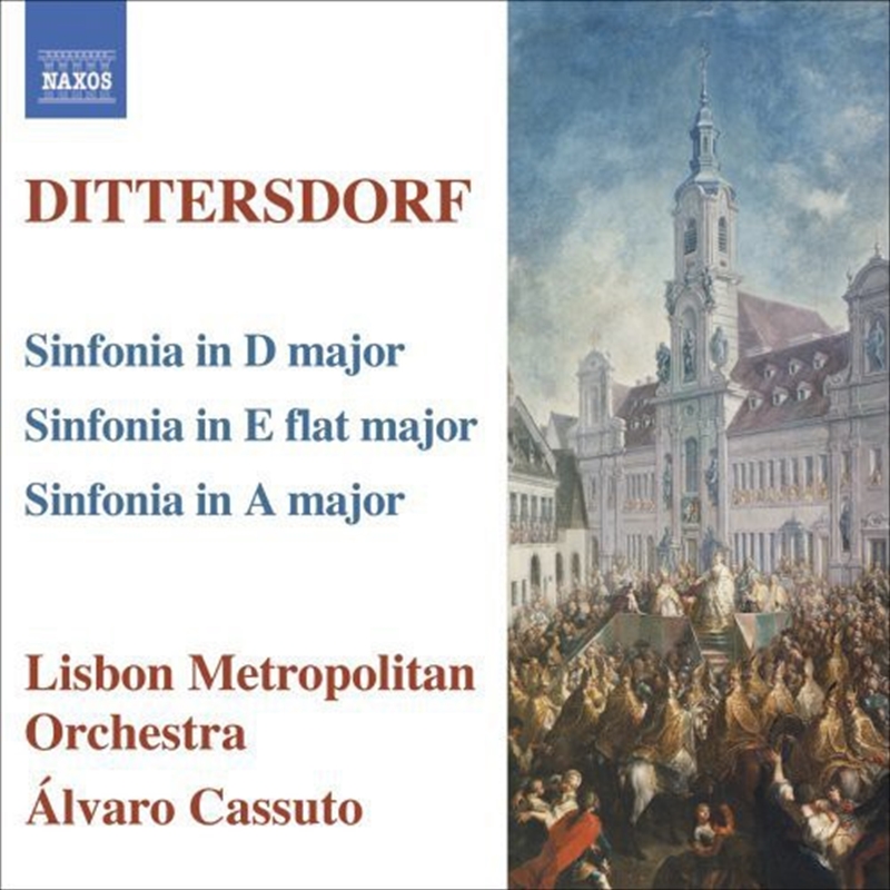 Dittersdorf: Sinfonias/Product Detail/Classical