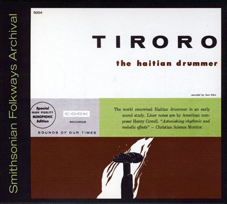Tiroro The Haitian Drummer/Product Detail/World