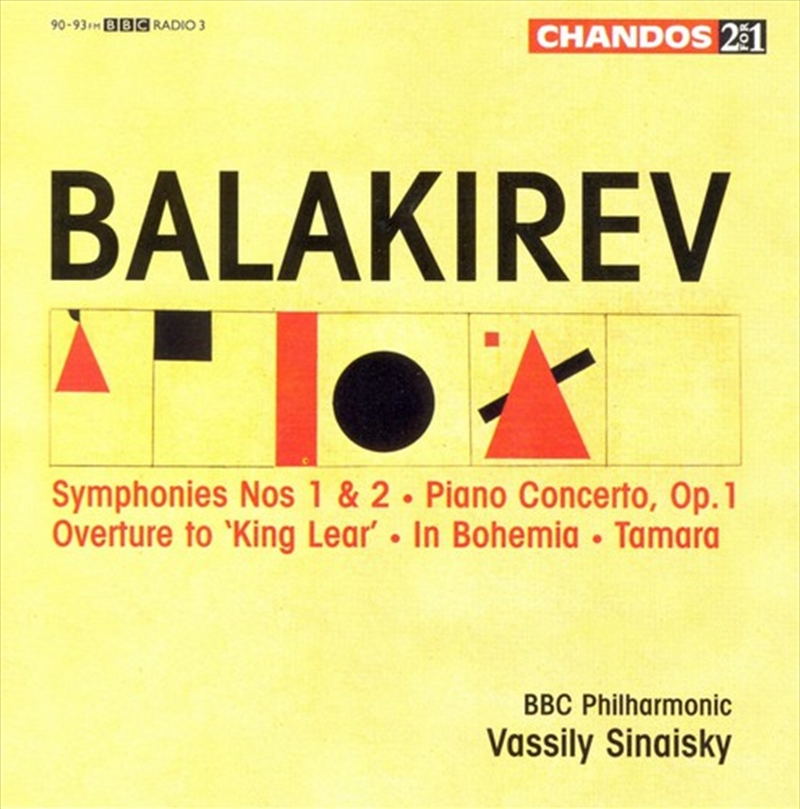 Balakirev: Symphonies No 1 & 2/Product Detail/Classical